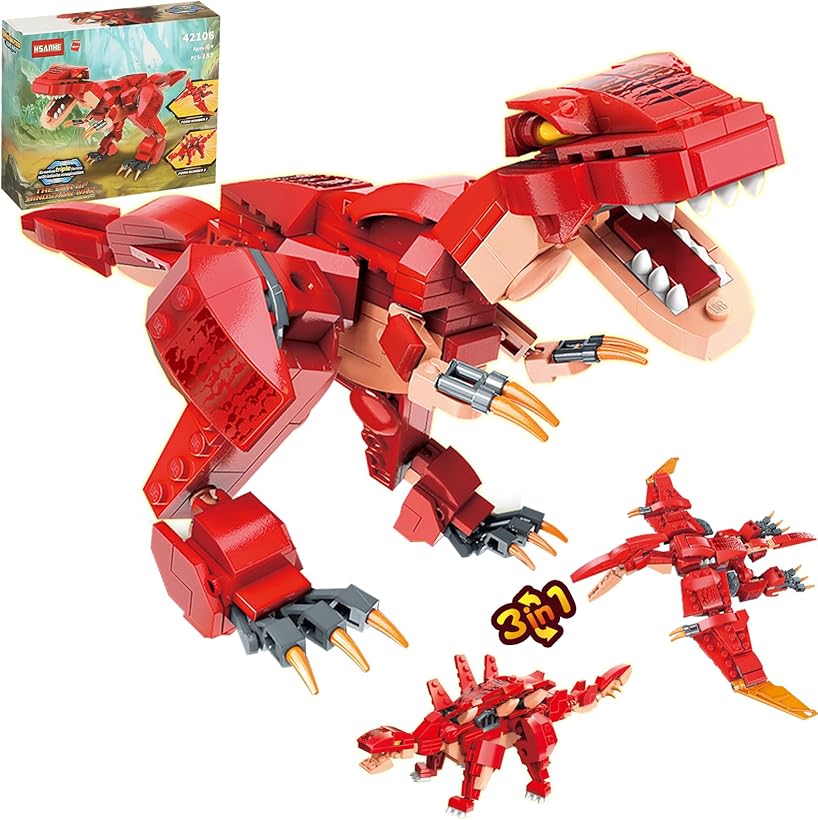 QMAN Dinosaurs Building 287PCS Educational Gifts